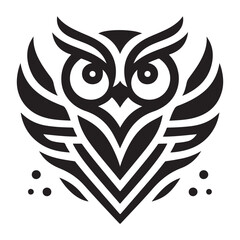 owl with wings