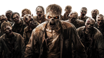 Massive Zombie Horde Approaching