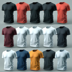 Businessman in a white t-shirt and red shirt with a suit