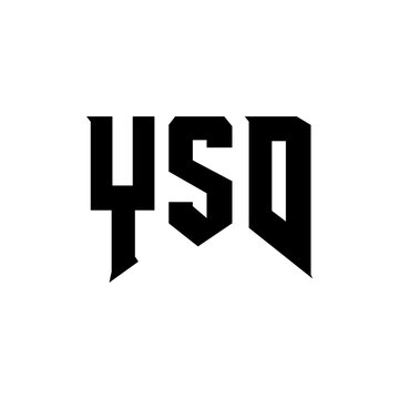 YSD letter logo design for technology company. YSD logo design black and white color combination. YSD logo, YSD vector, YSD design, YSD icon, YSD alphabet. YSD typography logo design.