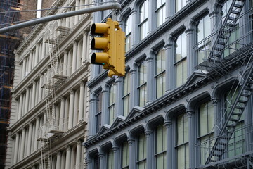 street lamp in the city