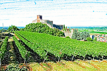 Castello di Soave.