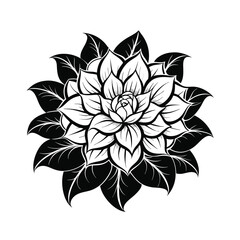 vector illustration of a flower