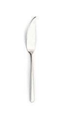 Coltello da pesce isolato su sfondo bianco