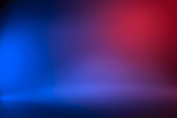 Fototapeta premium Abstract gradient background featuring vibrant blue and red hues, creating a dynamic visual effect