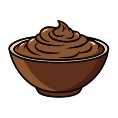 chocolate cake with cream
