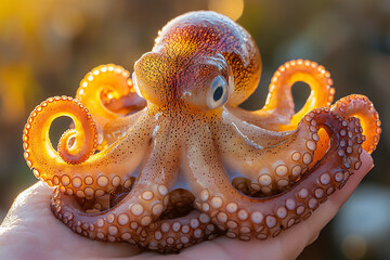  handful of fresh webfoot octopus