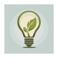 Ecology icon concept vector illustration
