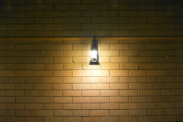 light on the wall