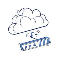 cloud computing concept