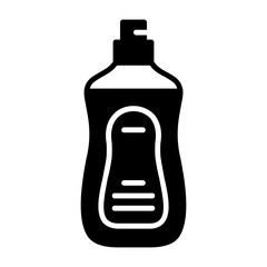 Dish soap Solid Style Icon 