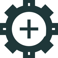 Settings, gear, optimization icon