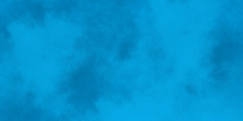 Smoke on blue background	