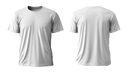 Blank White T-Shirt Mockup