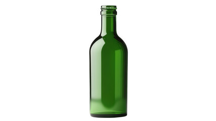 Emerald Green Glass Wine Bottle