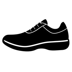 sport shoes vector illustration