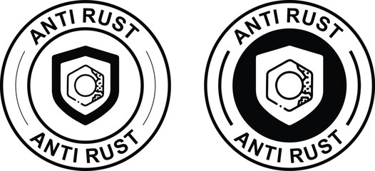 Anti rust labels