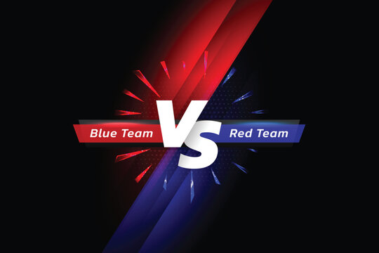 Versus background design. Two tone illustration. Battle banner match with vs letters for competition and confrontation.