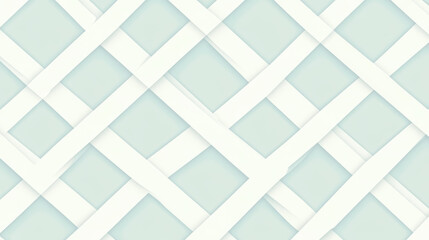 seamless geometric pattern featuring overlapping white and light blue diagonal lines forming lattice design on soft gradient background, creating modern and elegant aesthetic