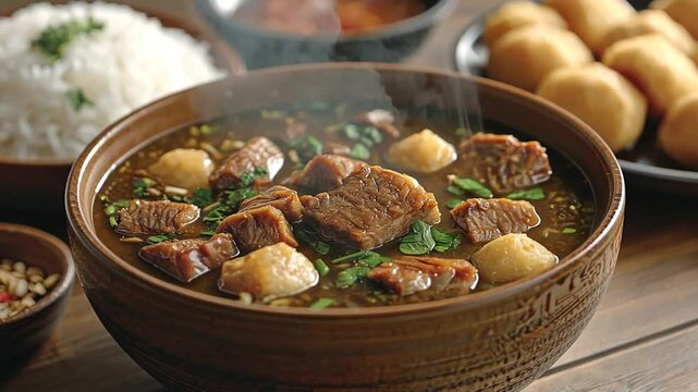 bak kut teh pork rib soup video singapore cuisine