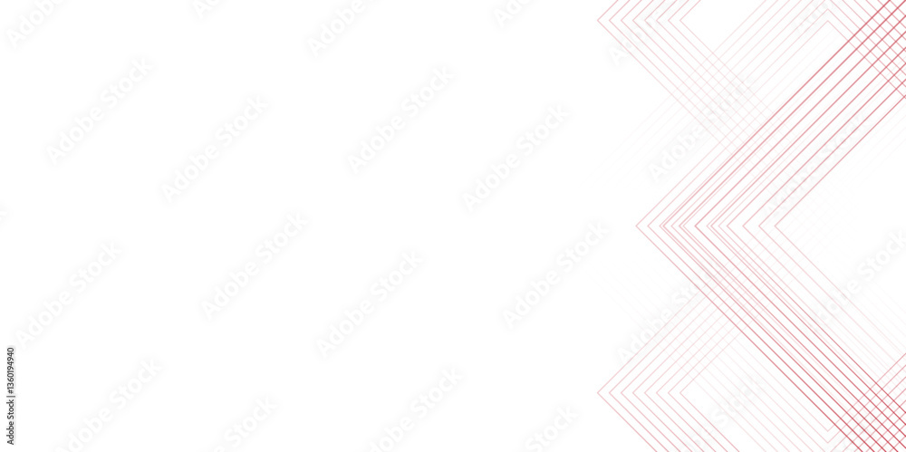 Poster Vector digital art diagonal striped arrow Stylish Seamless pattern red gradient background. modern Creative Design use for book, notebook and calendar covers. high quality textile design, vector.	