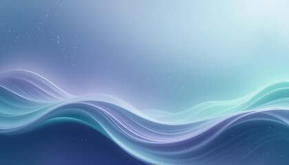 Flowing waves of serenity digital art abstract background calming environment aerial view tranquil concept for meditation and relaxation