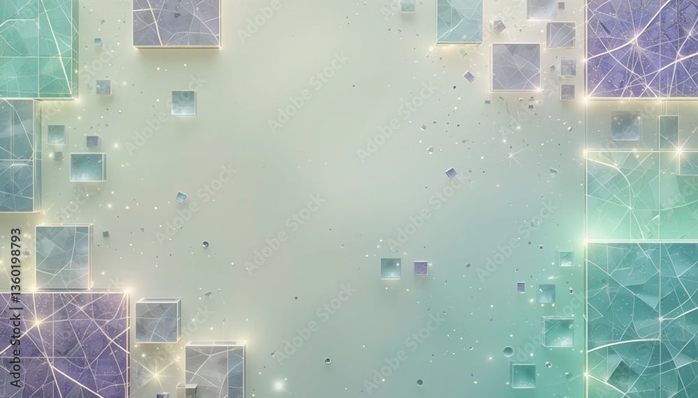 Aufkleber digital abstract art creation online gallery graphic design modern environment high-tech viewpoint i