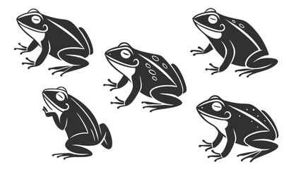Set of frog