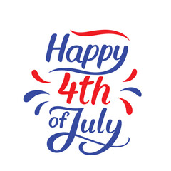 4th of July Typography Vector Illustration and Calligraphy | Independence Day T-Shirt Design
