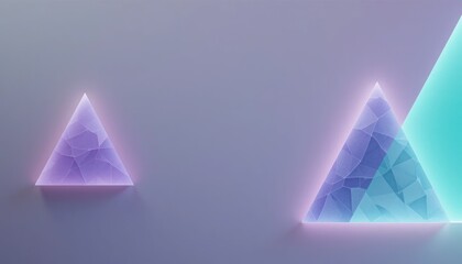 Dynamic geometric shapes in a futuristic setting digital art abstract design smooth gradient background close-up perspective visual innovation