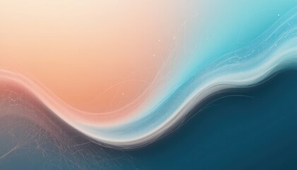 Flowing abstract waves digital art colorful gradient vibrant environment aesthetic viewpoint modern design concept for visual impact