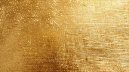 Full-frame champagne gold matte metal surface with fine brushed grain, elegant texture for jewelry and packaging visuals