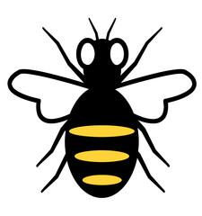 Simple Bee Illustration