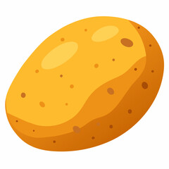 vector illustration of a potato