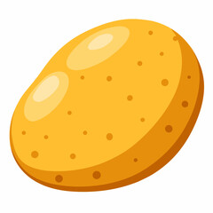 vector illustration of a potato
