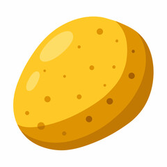vector illustration of a potato