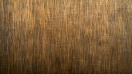 Fototapeta premium Matte bronze surface with brushed texture, full-frame macro ideal for warm metallic aesthetics and upscale product mockups