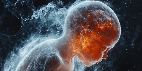 Fetus Energy Cosmic Birth.