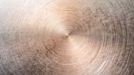 Fototapeta premium Seamless champagne-rose metal surface with muted brushed texture, perfect for elegant branding and metallic design themes