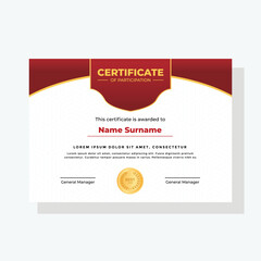 modern award certificate template