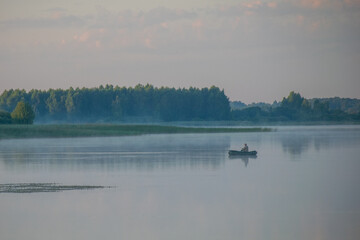 fisherman on the boat