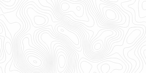 Obraz premium Modern location discovery vector topo map design White background with topographic world grid wave Topographic map geographic line texture. 