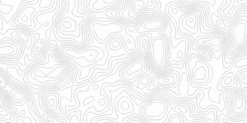 Modern location discovery vector topo map design White background with topographic world grid wave Topographic map geographic line texture.	
