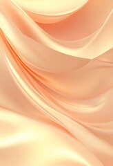 Abstract Peach Fabric Waves Background Silk Texture for Digital Use