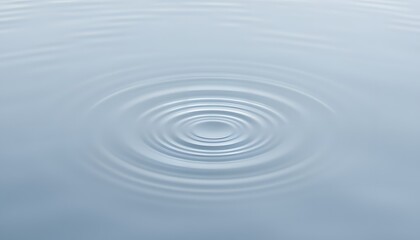 Fototapeta premium Ripples on water surface serene lake nature photography calm environment close-up view tranquility concept