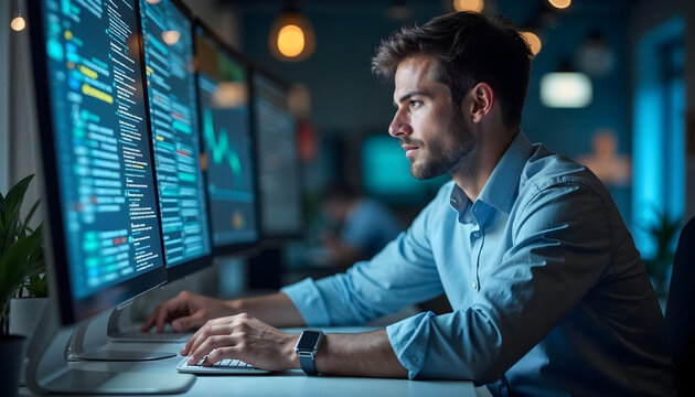 Business online presence SEO training and communication with optimization marketing strategy and analytics of worker. Web development and SEO for top search engine rankings - Powered by Adobe