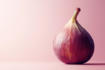 Obraz premium A Close Up Photograph of a Perfectly Ripe Fig