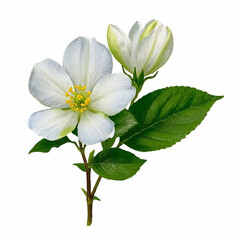 jasmine flower vector