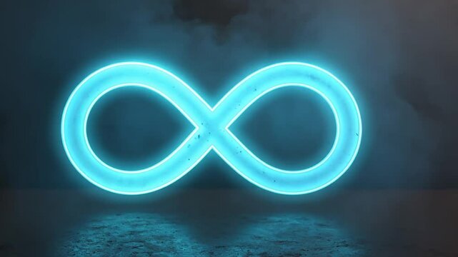 Video of an infinity sign.