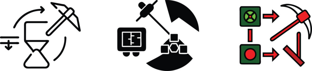 Mining, Resource Extraction, Data, Process, Input, Output, Flow, System, Control, Transfer